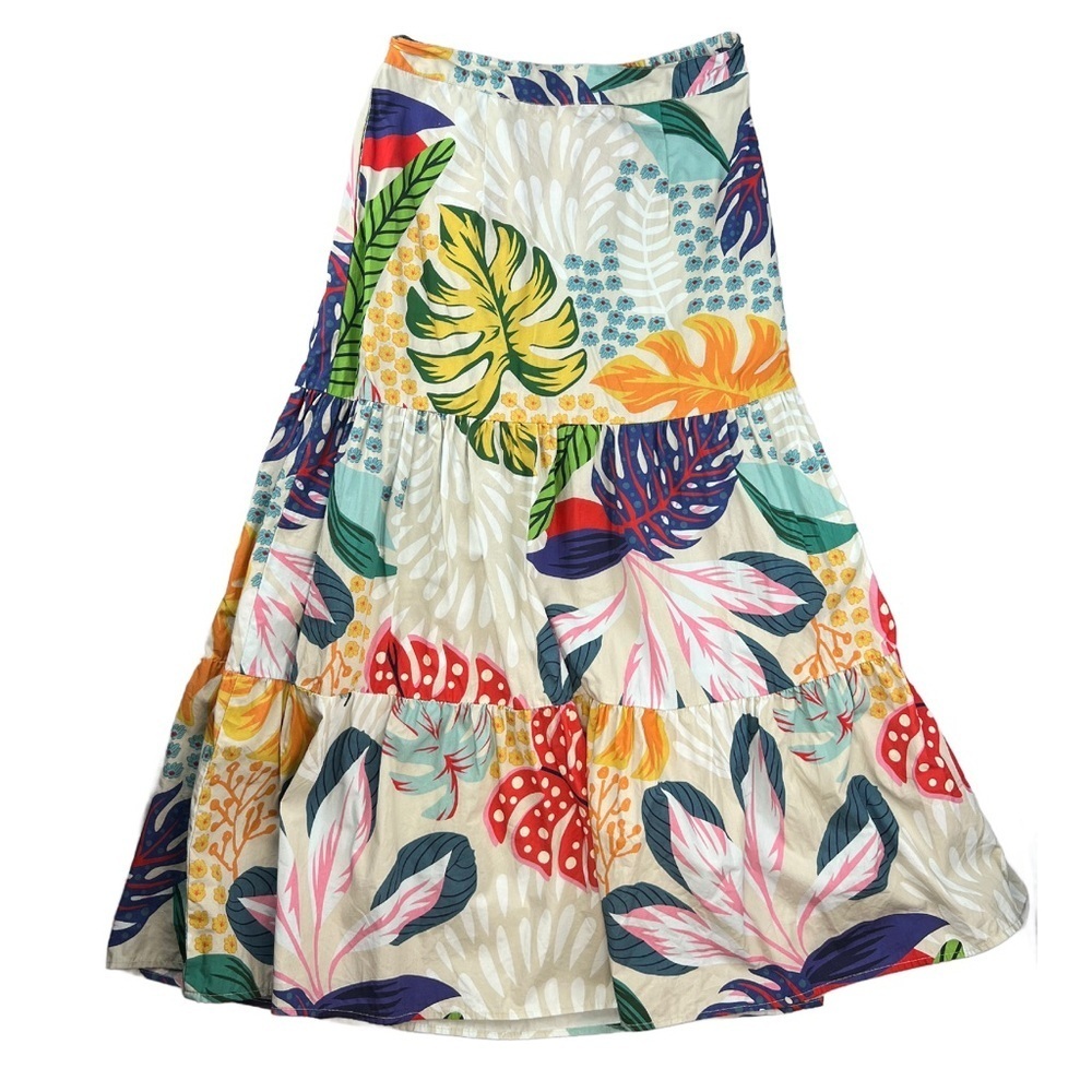 Maude Vivante Women’s Boho Floral Skirt In Size XS